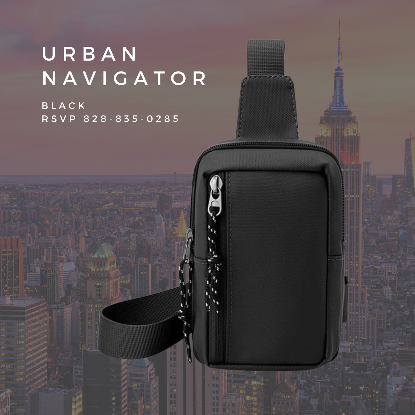 UrbanNavigator - Crossbody Bag