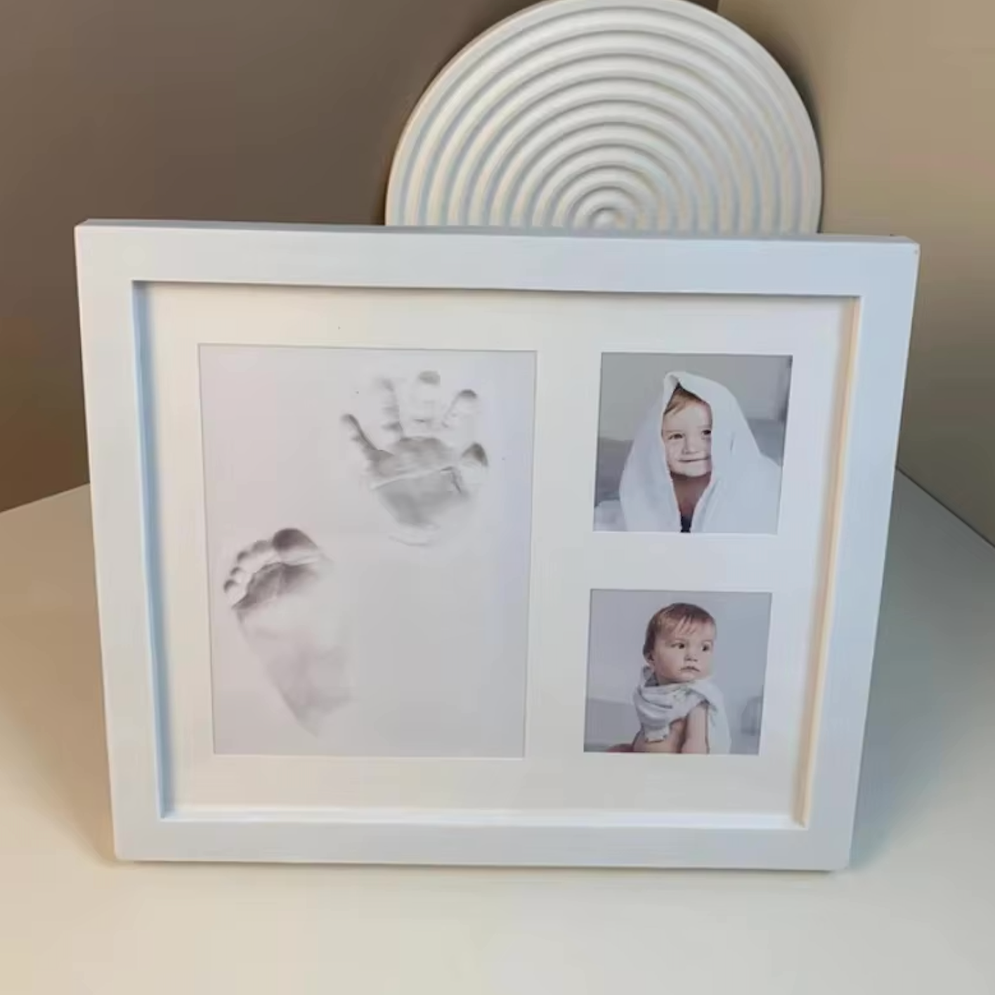 Dream Memory - Baby-Hand-Fuß Abdruck Set mit Bilderrahmen