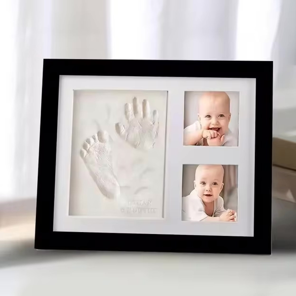 Dream Memory - Baby-Hand-Fuß Abdruck Set mit Bilderrahmen