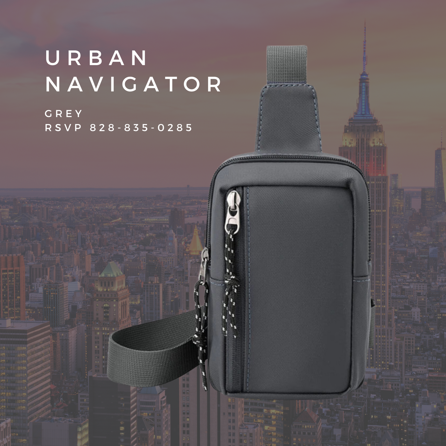 UrbanNavigator - Crossbody Bag