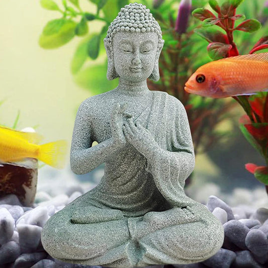 Buddha Figur für's Aquarium