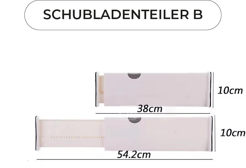 Verstellbarer Schubladen Teiler