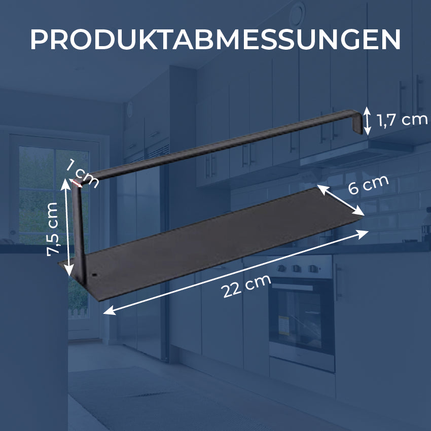 Küchenrollen Halterung aus Kohlenstoffstahl